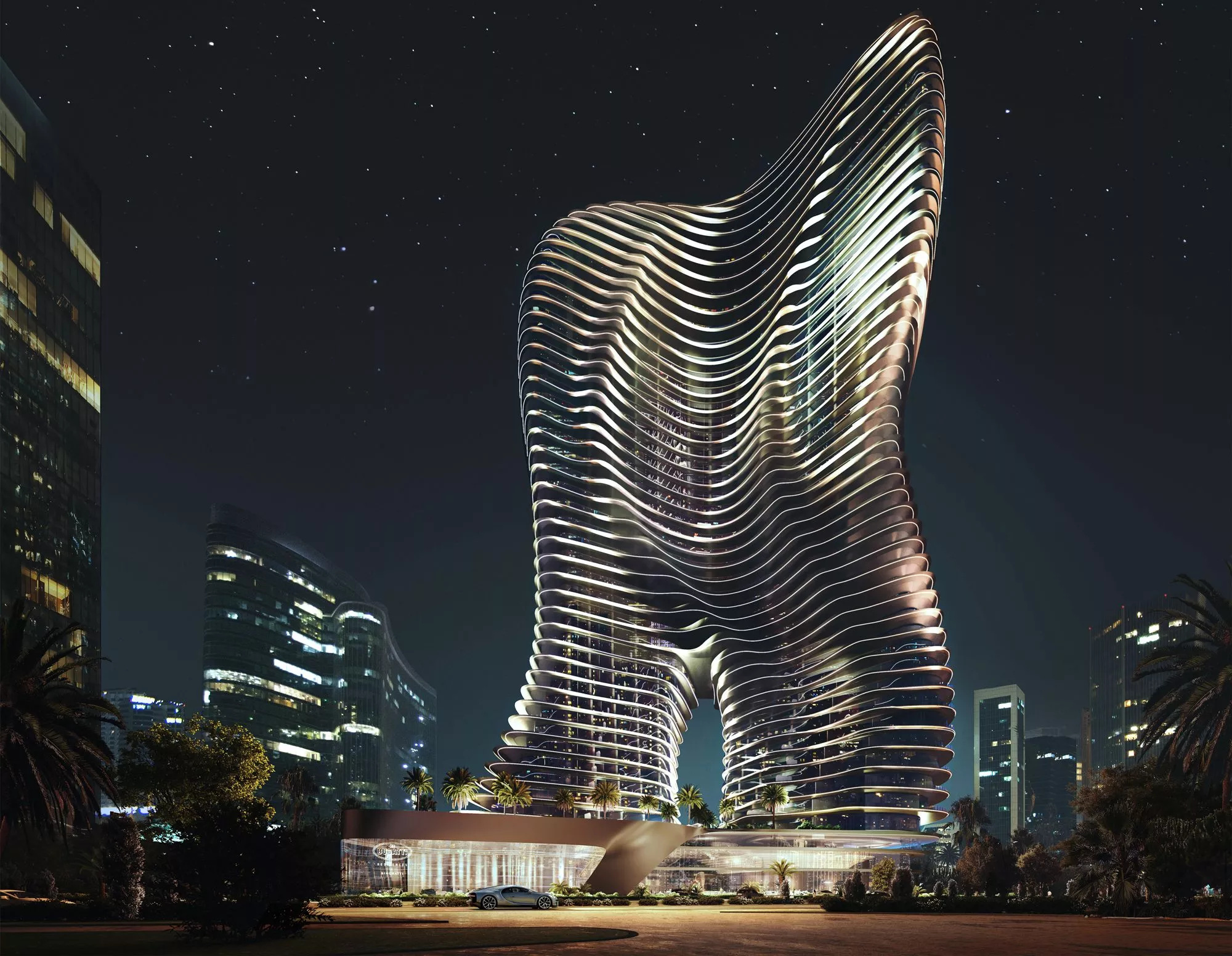 مشروع بوغاتي ريزيدنس | Bugatti residences